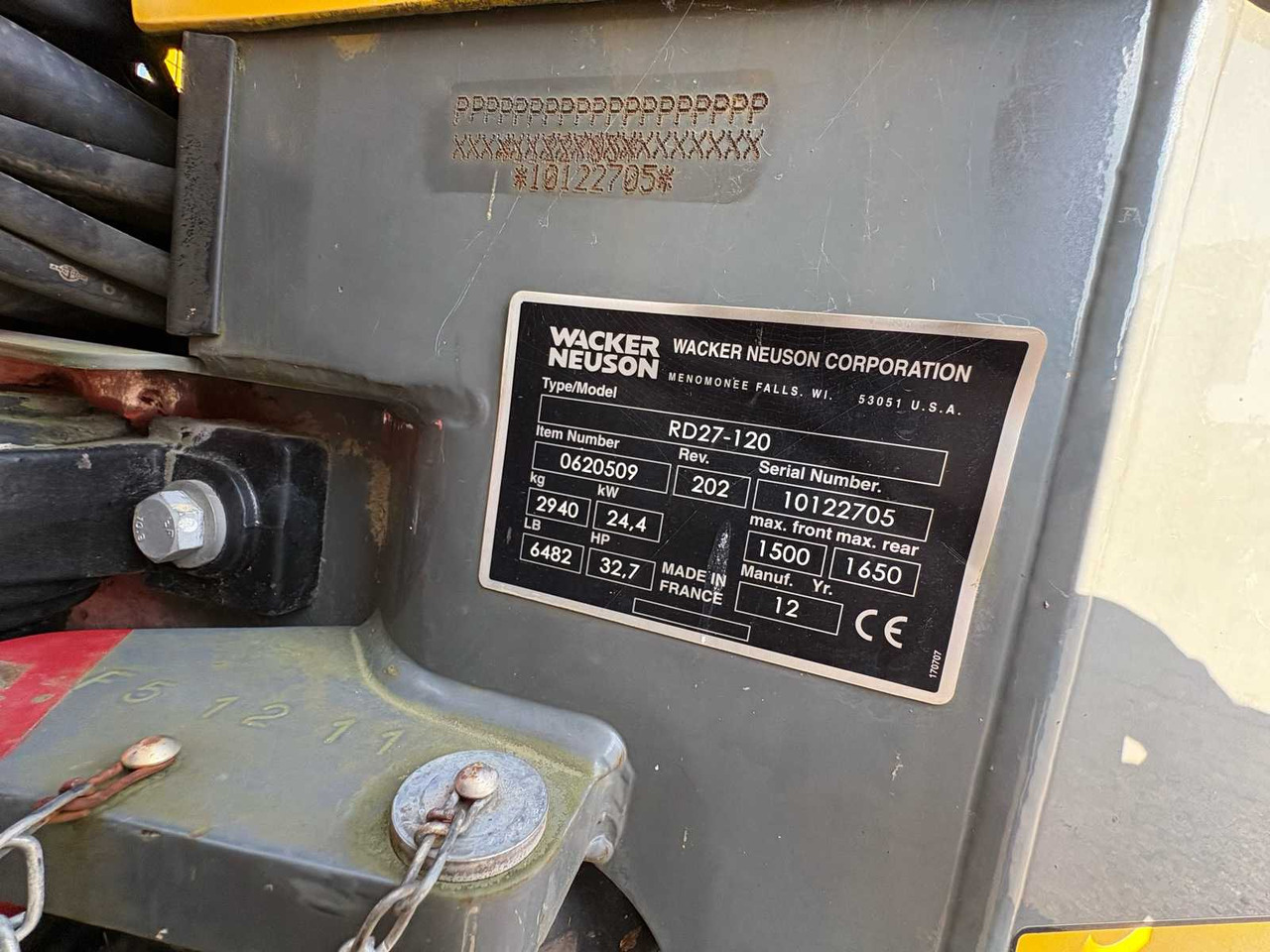 Wacker Neuson Tandemwalze RD 27-120 - Valjak za puteve: slika 3 Wacker Neuson Tandemwalze RD 27-120 - Valjak za puteve: slika 3