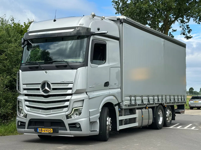 Mercedes-Benz Actros ACTROS 2545LL EURO6. 2021. Schuifzeil Bakwagen met Laadklep. - Kamion sa ceradom: slika 1 Mercedes-Benz Actros ACTROS 2545LL EURO6. 2021. Schuifzeil Bakwagen met Laadklep. - Kamion sa ceradom: slika 1