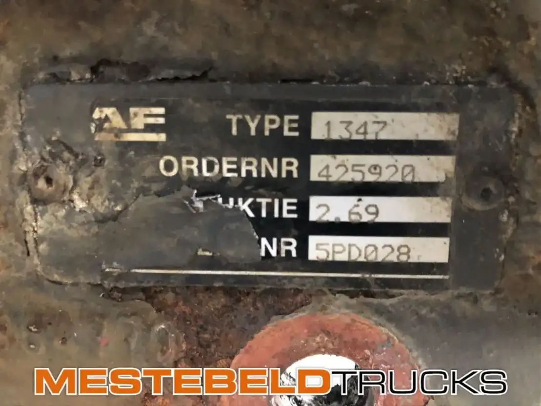 DAF Differentieel 1347 -2.69 - Diferencijalna brzina za Kamion: slika 1 DAF Differentieel 1347 -2.69 - Diferencijalna brzina za Kamion: slika 1