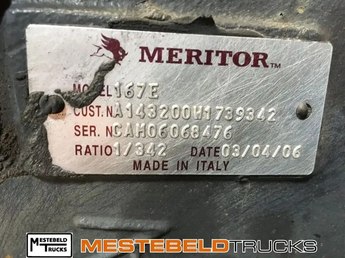 Iveco Differentieel 167E 180E28 Tector - Zadnja osovina za Kamion: slika 2 Iveco Differentieel 167E 180E28 Tector - Zadnja osovina za Kamion: slika 2