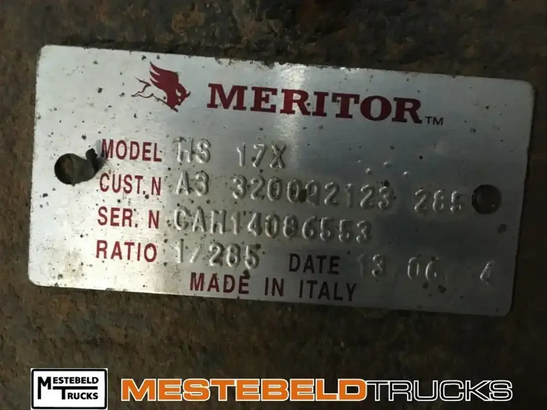 Iveco Differentieel 17X 2,85-1 - Zadnja osovina za Kamion: slika 3 Iveco Differentieel 17X 2,85-1 - Zadnja osovina za Kamion: slika 3