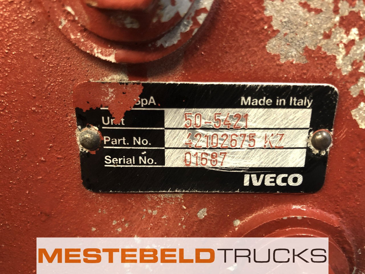 Iveco Tussenbak 50-5421 - Menjač i delovi za Kamion: slika 5 Iveco Tussenbak 50-5421 - Menjač i delovi za Kamion: slika 5