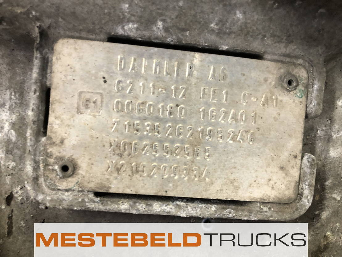 Mercedes-Benz Versnellingsbak G211-12 MP4 2e generatie - Menjač i delovi za Kamion: slika 5 Mercedes-Benz Versnellingsbak G211-12 MP4 2e generatie - Menjač i delovi za Kamion: slika 5