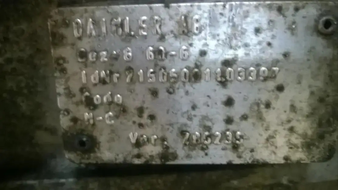 Mercedes-Benz Versnellingsbakbak G6-60 - Menjač i delovi za Kamion: slika 3 Mercedes-Benz Versnellingsbakbak G6-60 - Menjač i delovi za Kamion: slika 3