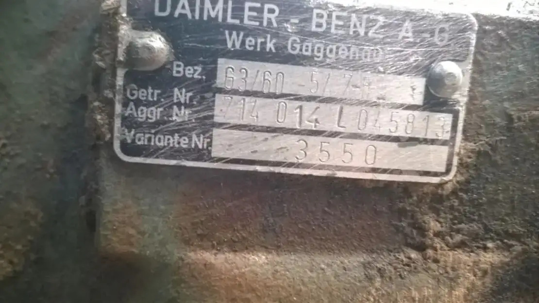 Mercedes-Benz versnellingsbak G3/60-5/7.5 - Menjač i delovi za Kamion: slika 3 Mercedes-Benz versnellingsbak G3/60-5/7.5 - Menjač i delovi za Kamion: slika 3