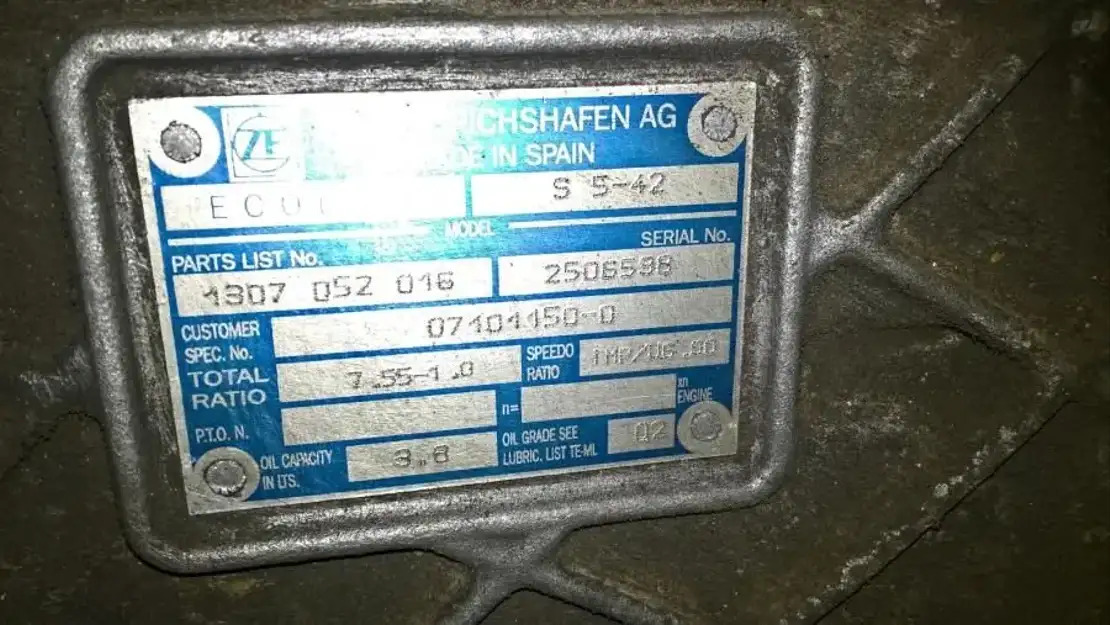 Nissan Versnellingsbak S5-42 - Menjač i delovi za Kamion: slika 3 Nissan Versnellingsbak S5-42 - Menjač i delovi za Kamion: slika 3