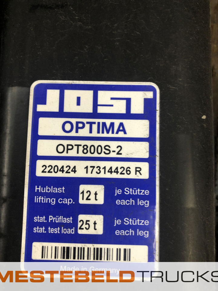 Trailor Set steunpoten Jost Opitma - Ram/ Šasija za Kamion: slika 3 Trailor Set steunpoten Jost Opitma - Ram/ Šasija za Kamion: slika 3
