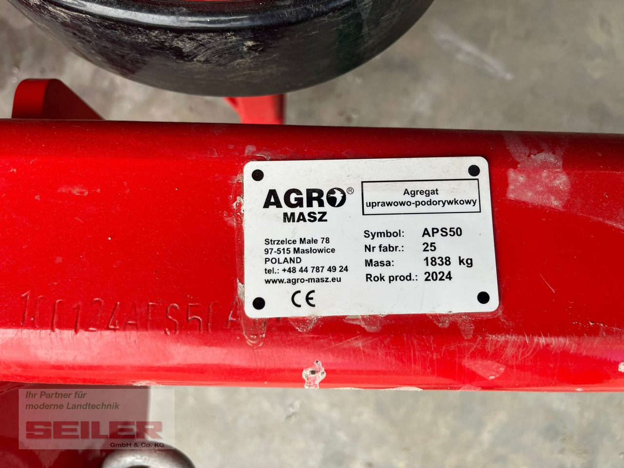 Agro-Masz APS 50 H - Kultivator: slika 4 Agro-Masz APS 50 H - Kultivator: slika 4