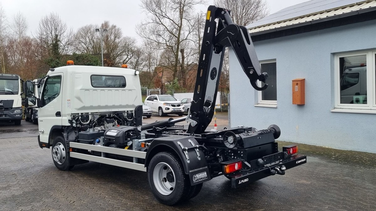 FUSO Canter FUSO 9C18 Duonic City Abrollkipper - Kamion sa hidrauličnom kukom: slika 1 FUSO Canter FUSO 9C18 Duonic City Abrollkipper - Kamion sa hidrauličnom kukom: slika 1