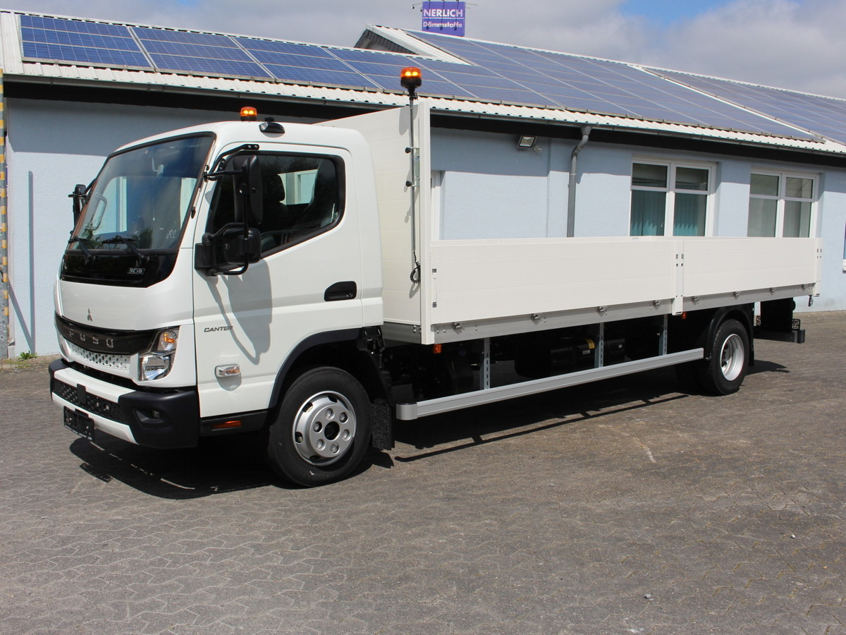 FUSO FUSO 9C18 Canter Alu Pritsche 6m x 2.3m slim Ver - Dostavno vozilo sa otvorenom sandukom: slika 1 FUSO FUSO 9C18 Canter Alu Pritsche 6m x 2.3m slim Ver - Dostavno vozilo sa otvorenom sandukom: slika 1