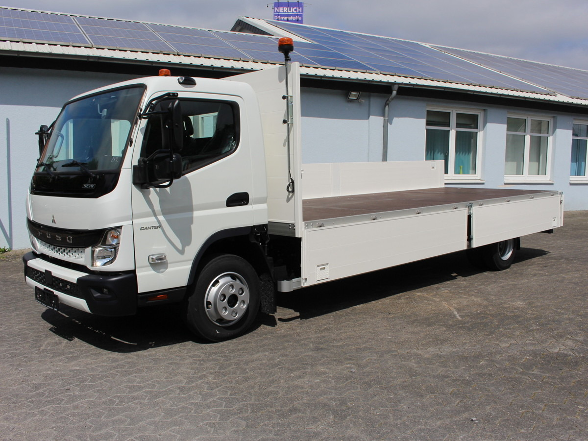 FUSO FUSO 9C18 Canter Alu Pritsche 6m x 2.3m slim Ver - Dostavno vozilo sa otvorenom sandukom: slika 2 FUSO FUSO 9C18 Canter Alu Pritsche 6m x 2.3m slim Ver - Dostavno vozilo sa otvorenom sandukom: slika 2