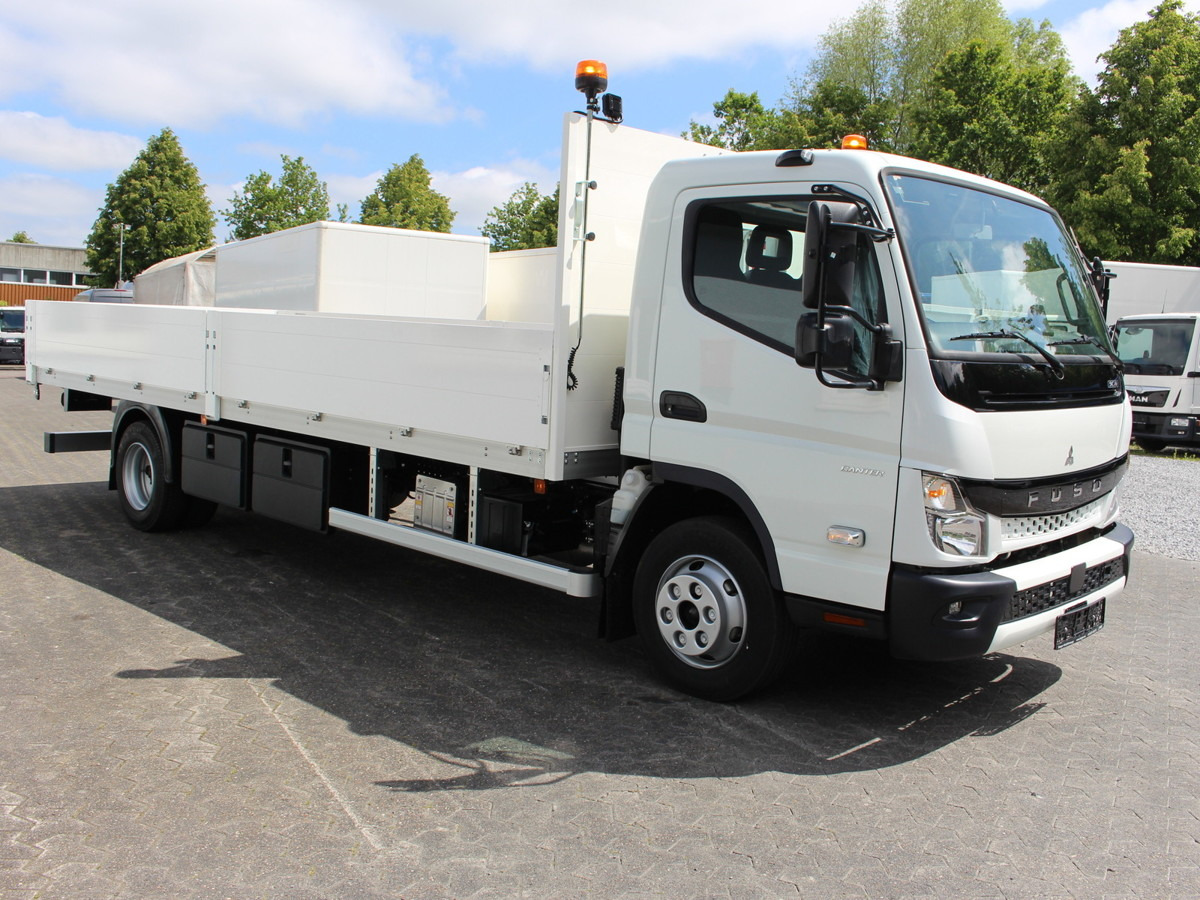 FUSO FUSO 9C18 Canter Alu Pritsche 6m x 2.3m slim Ver - Dostavno vozilo sa otvorenom sandukom: slika 4 FUSO FUSO 9C18 Canter Alu Pritsche 6m x 2.3m slim Ver - Dostavno vozilo sa otvorenom sandukom: slika 4