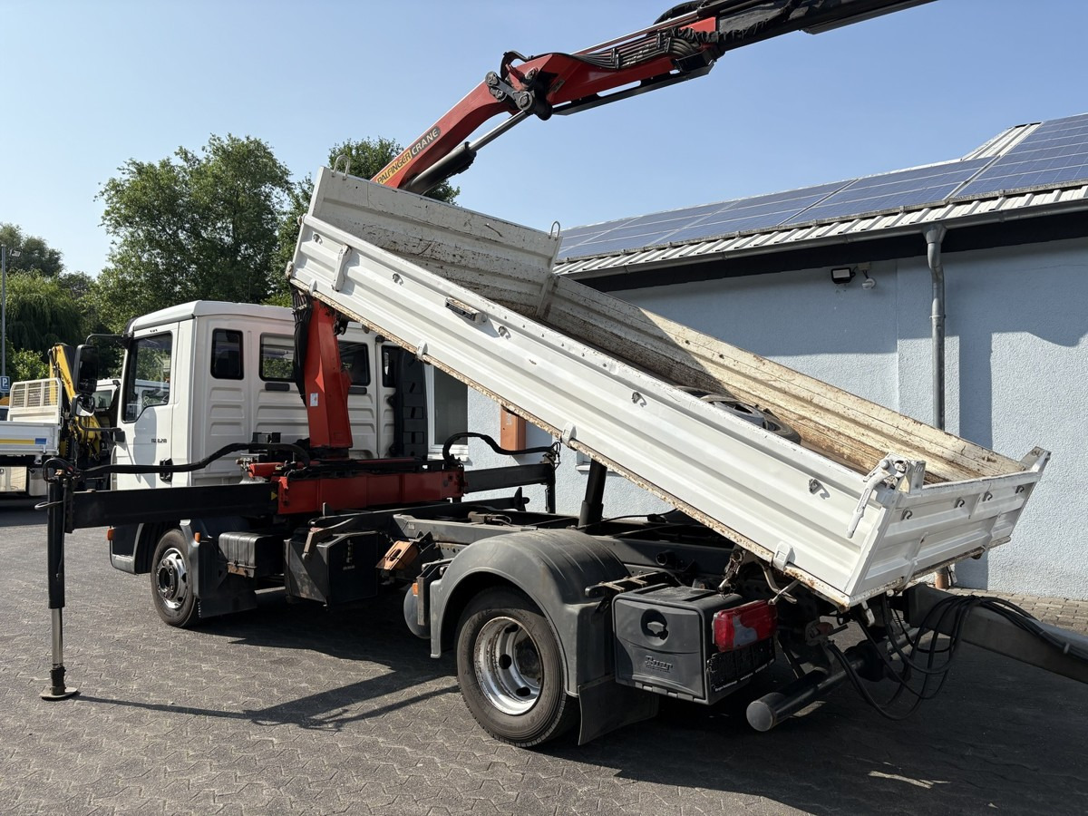 MAN TGL 8.210 Meiller Dreiseitenkipper mit Ladekran - Dostavno vozilo istovarivač: slika 2 MAN TGL 8.210 Meiller Dreiseitenkipper mit Ladekran - Dostavno vozilo istovarivač: slika 2
