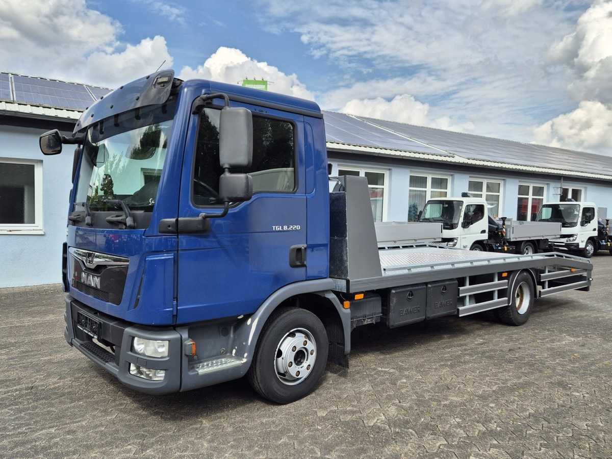 MAN TGL 8.220 BL Autotransporter Euro 6 AHK - Kamion za prevoz automobila, Dostavno vozilo: slika 1 MAN TGL 8.220 BL Autotransporter Euro 6 AHK - Kamion za prevoz automobila, Dostavno vozilo: slika 1