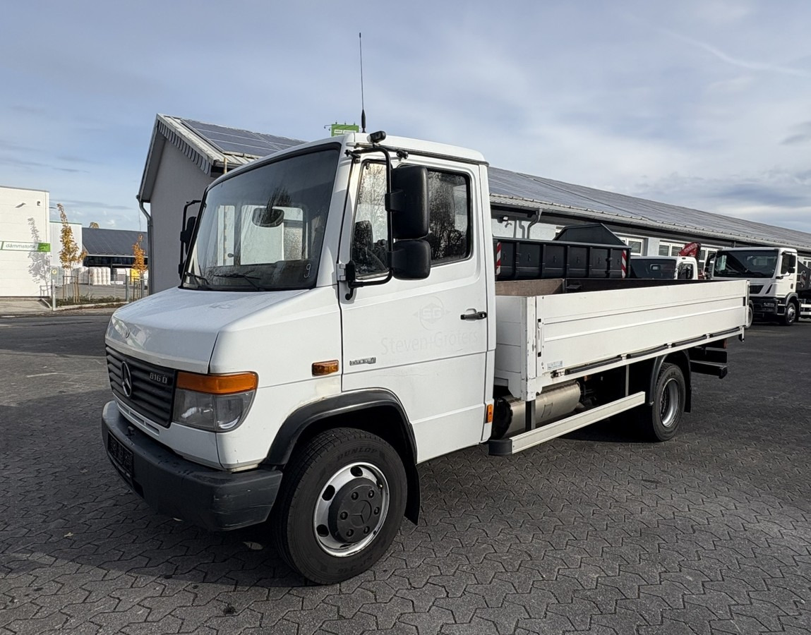 MERCEDES-BENZ Vario 816D Alupritsche 1 Hand - Dostavno vozilo sa otvorenom sandukom: slika 1 MERCEDES-BENZ Vario 816D Alupritsche 1 Hand - Dostavno vozilo sa otvorenom sandukom: slika 1