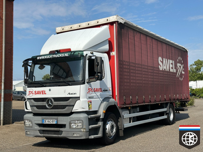 Mercedes-Benz AXOR 1833 TAIL LIFT - MANUAL GEARBOX - Kamion sa ceradom: slika 5 Mercedes-Benz AXOR 1833 TAIL LIFT - MANUAL GEARBOX - Kamion sa ceradom: slika 5