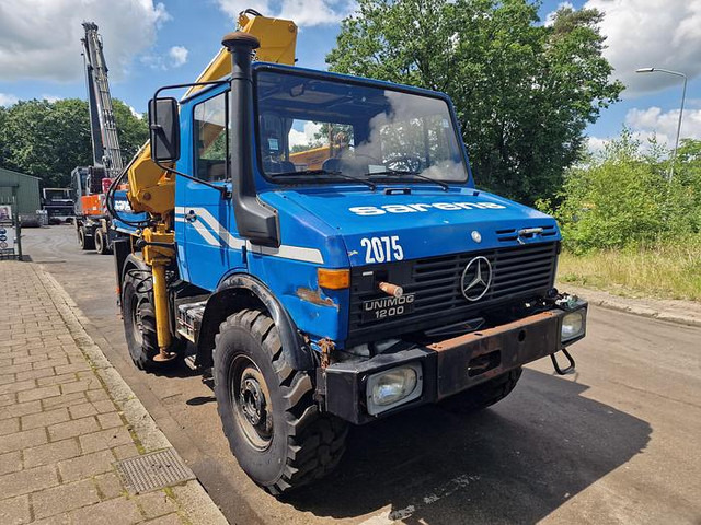 Mercedes-Benz U 1200 4X4 - Kamion sa dizalicom: slika 4 Mercedes-Benz U 1200 4X4 - Kamion sa dizalicom: slika 4