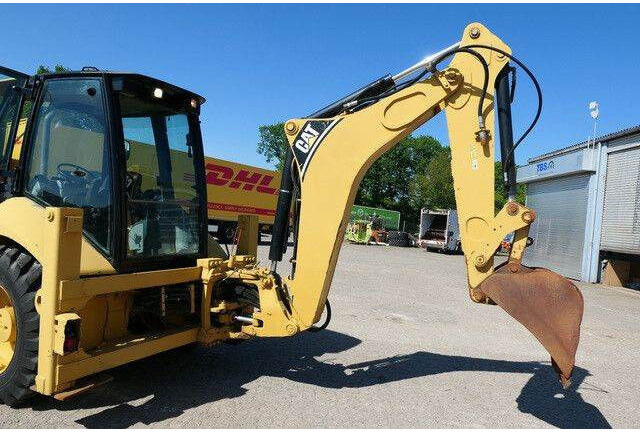 Caterpillar 422 4x4, Mehrzweckgerät, Palettengabel, Schaufel - Bager utovarivač: slika 4 Caterpillar 422 4x4, Mehrzweckgerät, Palettengabel, Schaufel - Bager utovarivač: slika 4
