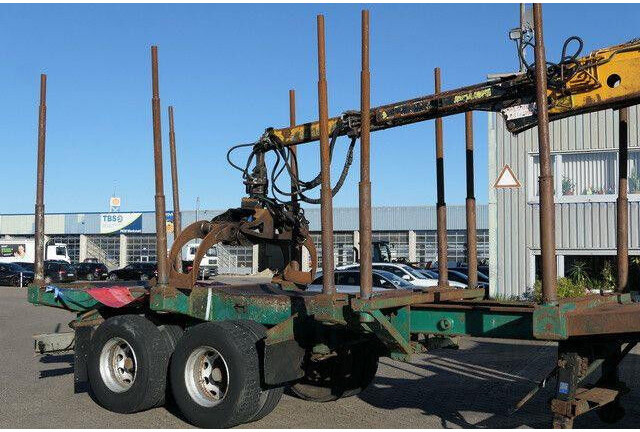 DIEBOLT Teleskop., Holzladekran, 2-Achser, BPW - Poluprikolica šticarka: slika 4 DIEBOLT Teleskop., Holzladekran, 2-Achser, BPW - Poluprikolica šticarka: slika 4