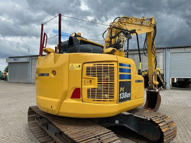 Komatsu PC138US-11, Kurzheck, Greifer u. Hammer, Klima - Bager guseničar: slika 3 Komatsu PC138US-11, Kurzheck, Greifer u. Hammer, Klima - Bager guseničar: slika 3
