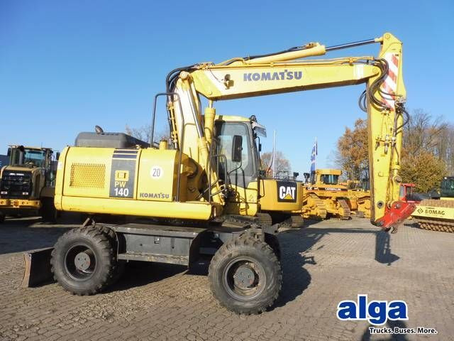 Komatsu PW 140-7 - Bager točkaš: slika 1 Komatsu PW 140-7 - Bager točkaš: slika 1