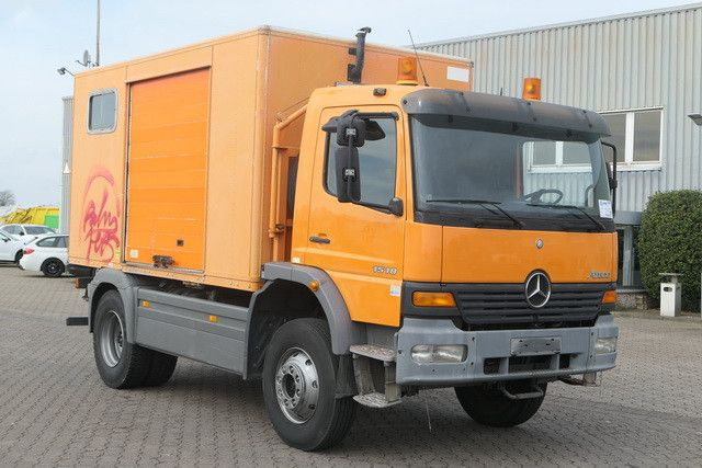 Korisno/ Posebno vozilo, Kamion sa zatvorenim sandukom Mercedes-Benz 1518 A Atego 4X4, Klima, AHK, Allrad, Rolltor: slika 8