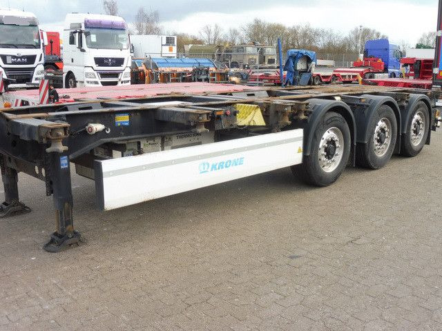 Krone SD, Alle Container, Thermo King , Alu-Felgen,BPW - Poluprikolica za prevoz kontejnera/ Poluprikolica sa promenjivim sandukom: slika 2 Krone SD, Alle Container, Thermo King , Alu-Felgen,BPW - Poluprikolica za prevoz kontejnera/ Poluprikolica sa promenjivim sandukom: slika 2