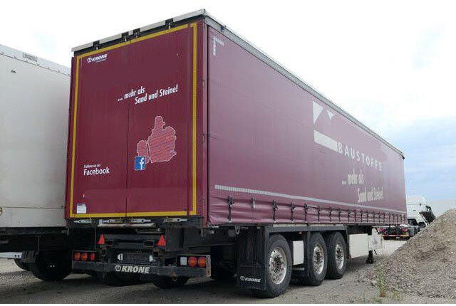 Krone SD, Gelenkt, Luft-Lift, Mitnahmestapler, Edscha - Poluprikolica sa ceradom: slika 5 Krone SD, Gelenkt, Luft-Lift, Mitnahmestapler, Edscha - Poluprikolica sa ceradom: slika 5