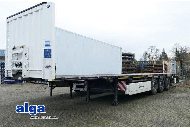 Krone SDP 27, Container, Rungen, 2x Lift, Multi-Lock - Niska poluprikolica za prevoz: slika 1 Krone SDP 27, Container, Rungen, 2x Lift, Multi-Lock - Niska poluprikolica za prevoz: slika 1