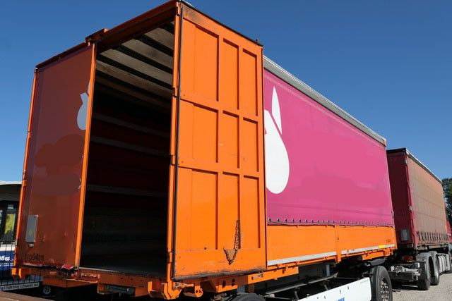 Krone Wechselbrücke, BDF, Gardine, Hinten Türen - Prikolica sa ceradom: slika 2 Krone Wechselbrücke, BDF, Gardine, Hinten Türen - Prikolica sa ceradom: slika 2