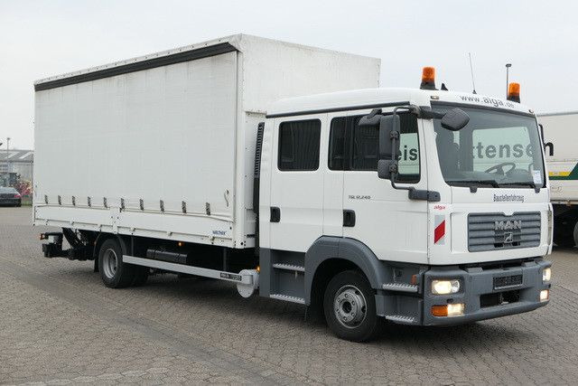 MAN 12.240 TGL, DOKA, LBW, AHK, Klima, 6 Sitze - Kamion sa ceradom: slika 4 MAN 12.240 TGL, DOKA, LBW, AHK, Klima, 6 Sitze - Kamion sa ceradom: slika 4