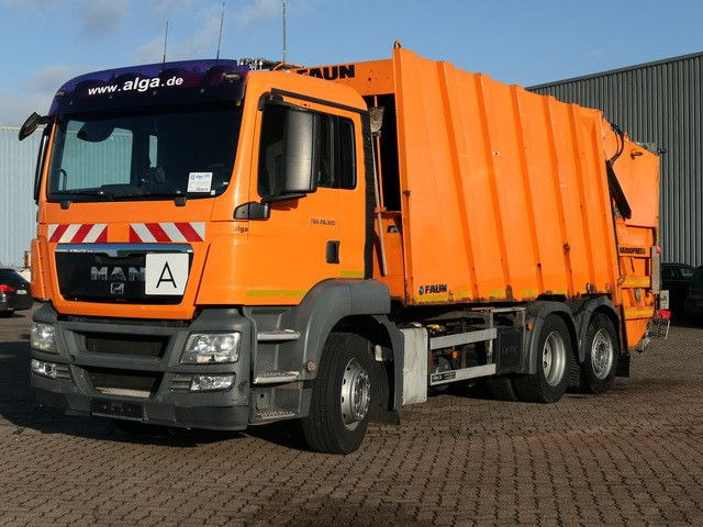 Kamion za smeće MAN 26.320 TGS BL 6x2, Faun, Vario Press, Zöller: slika 9