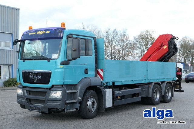 MAN 26.400 TGS BL, Kran HMF 4220 K4, Funk, Container - Kamion sa tovarnim sandukom, Kamion sa dizalicom: slika 1 MAN 26.400 TGS BL, Kran HMF 4220 K4, Funk, Container - Kamion sa tovarnim sandukom, Kamion sa dizalicom: slika 1