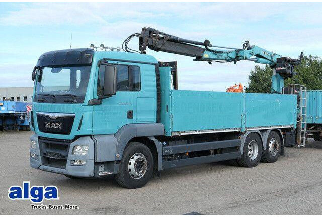 MAN 26.440 TGS BL 6x2, Hyva HB230 E4, Lenk-Lift - Kamion sa tovarnim sandukom: slika 1 MAN 26.440 TGS BL 6x2, Hyva HB230 E4, Lenk-Lift - Kamion sa tovarnim sandukom: slika 1