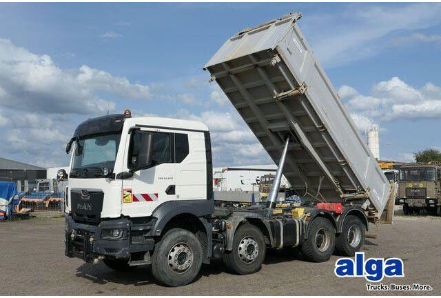 MAN 41.470 TGS 8x4, Bordmatik, Anbauplatte, Kombitür - Istovarivač: slika 1 MAN 41.470 TGS 8x4, Bordmatik, Anbauplatte, Kombitür - Istovarivač: slika 1