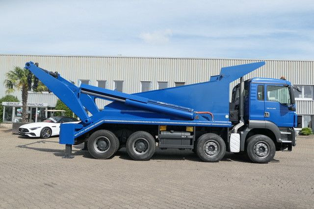 MAN 41.480 TGS 8x4, gr. Federpaket, 37tkm, 4-Achser - Kamion za utovaranje kontejnera: slika 2 MAN 41.480 TGS 8x4, gr. Federpaket, 37tkm, 4-Achser - Kamion za utovaranje kontejnera: slika 2