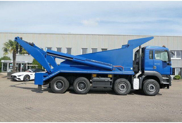 MAN 41.480 TGS 8x4, gr. Federpaket, 37tkm, 4-Achser - Kamion sa kablovskim sistemom: slika 2 MAN 41.480 TGS 8x4, gr. Federpaket, 37tkm, 4-Achser - Kamion sa kablovskim sistemom: slika 2