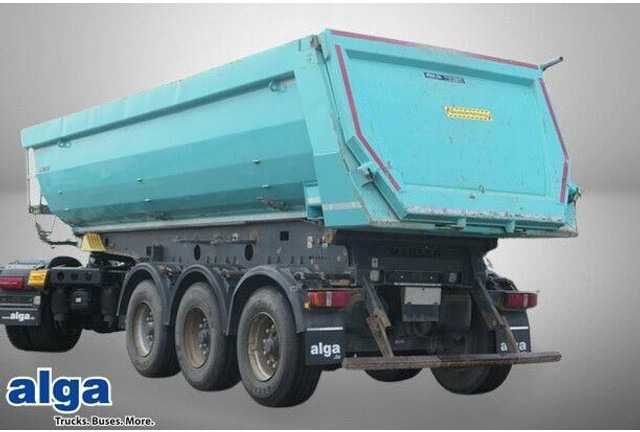 Meiller MHPS 12/27 NOSS1, Stahl, 26m³, BPW, Luft-Lift - Poluprikolica istovarivača: slika 1 Meiller MHPS 12/27 NOSS1, Stahl, 26m³, BPW, Luft-Lift - Poluprikolica istovarivača: slika 1