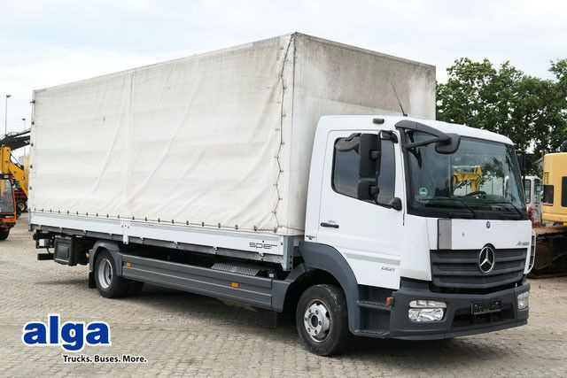 Mercedes-Benz 1221 Atego 4x2, 7.200mm lang, LBW 1,5to., Euro 6 - Kamion sa ceradom: slika 1 Mercedes-Benz 1221 Atego 4x2, 7.200mm lang, LBW 1,5to., Euro 6 - Kamion sa ceradom: slika 1
