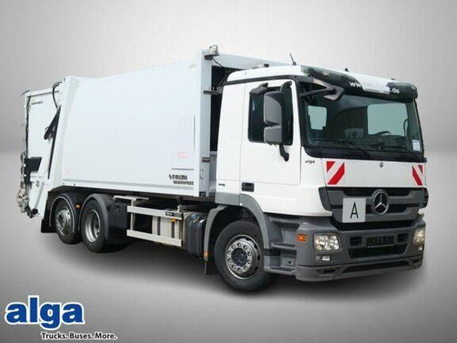 Mercedes-Benz 2532 L Actros 6x2, Faun, Variopress II 524,Klima - Kamion za smeće: slika 1 Mercedes-Benz 2532 L Actros 6x2, Faun, Variopress II 524,Klima - Kamion za smeće: slika 1