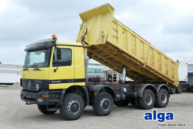 Mercedes-Benz 4140 AK Actros 8x8, Allrad, Meiller, 17m³ - Kamion za utovaranje kontejnera: slika 1 Mercedes-Benz 4140 AK Actros 8x8, Allrad, Meiller, 17m³ - Kamion za utovaranje kontejnera: slika 1