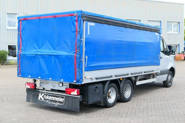 Mercedes-Benz 519 CDI Sprinter 6x2, 3.4to. NL, Klima, Navi - Dostavno vozilo sa ceradom: slika 3 Mercedes-Benz 519 CDI Sprinter 6x2, 3.4to. NL, Klima, Navi - Dostavno vozilo sa ceradom: slika 3