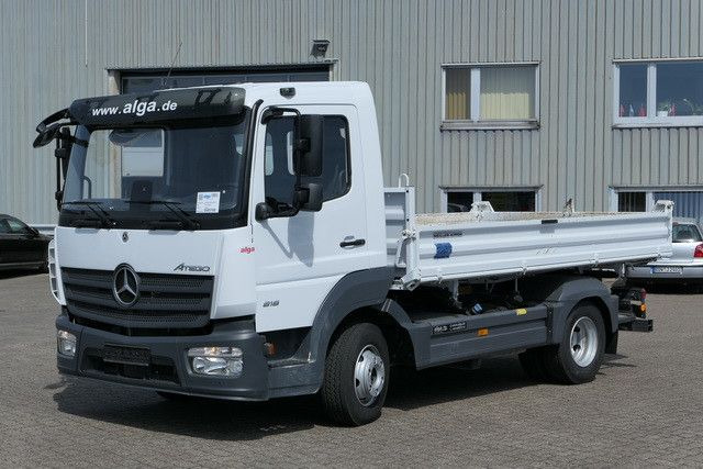Mercedes-Benz 818 K Atego 4x2, Meiller, 19tkm, 2x AHK, Klima - Dostavno vozilo istovarivač: slika 4 Mercedes-Benz 818 K Atego 4x2, Meiller, 19tkm, 2x AHK, Klima - Dostavno vozilo istovarivač: slika 4