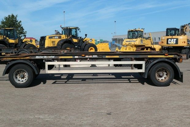 Müller-Mitteltal RA-T 18,0, Außenroller, Container, BPW, Behälter - Abrol/ Autopodizač prikolica: slika 3 Müller-Mitteltal RA-T 18,0, Außenroller, Container, BPW, Behälter - Abrol/ Autopodizač prikolica: slika 3