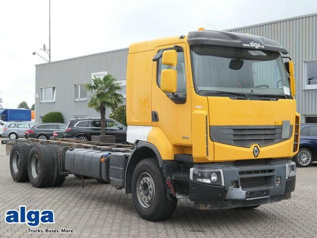 Renault 460 Premium Lander 6x4, Retarder, 10Räder, Klima - Kamion sa golom šasijom i zatvorenom kabinom: slika 1 Renault 460 Premium Lander 6x4, Retarder, 10Räder, Klima - Kamion sa golom šasijom i zatvorenom kabinom: slika 1
