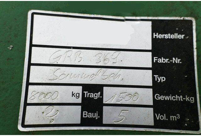Sammelbehälter, Glascontainer, Absetzcontainer - Kamion sa kablovskim sistemom: slika 4 Sammelbehälter, Glascontainer, Absetzcontainer - Kamion sa kablovskim sistemom: slika 4