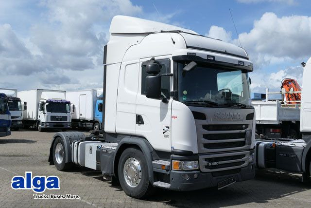 Scania G 450 4x2, Retarder, Hydr., Klima, Alu-Felgen - Tegljač: slika 1 Scania G 450 4x2, Retarder, Hydr., Klima, Alu-Felgen - Tegljač: slika 1