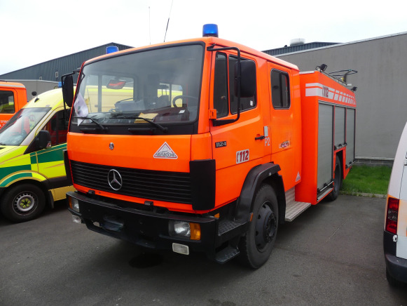 Camion de pompier Mercedes-Benz 1124F (1996-31.393 km) - Vatrogasni kamion: slika 1 Camion de pompier Mercedes-Benz 1124F (1996-31.393 km) - Vatrogasni kamion: slika 1