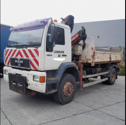 Camion municipal 4X4 avec grue et benne basculante MAN 19.264 - Istovarivač, Kamion sa dizalicom: slika 5 Camion municipal 4X4 avec grue et benne basculante MAN 19.264 - Istovarivač, Kamion sa dizalicom: slika 5