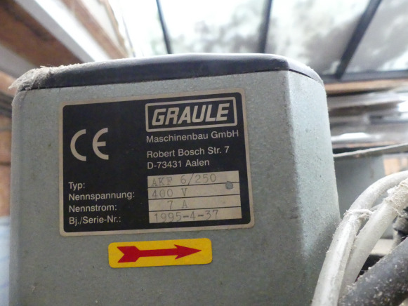 Glodalica za metal Emboutteuse à châssis Graule AKF 6/250: slika 7